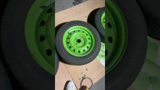 How to paint steelies on a budget cars painting miata tutorial diy [upl. by Ayidan973]