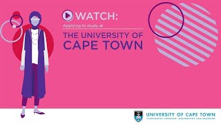 Applying to study at UCT for admission in 2025 [upl. by Ainatnas]