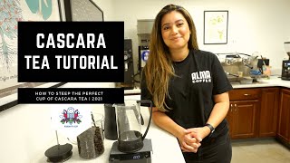 Cascara Tea  Quick Tutorial [upl. by Kevyn]