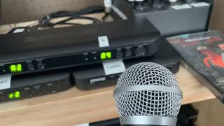 How to Sync Shure BLX Wireless To Receivers [upl. by Enisaj]