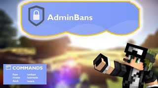 Admin Bans Plugin  Minecraft Plugins [upl. by Phelia]