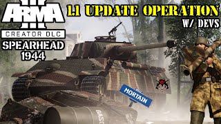 ARMA 3  SPEARHEAD 1944  11 New Update  The Battle For Mortain  W Developers [upl. by Huntington]