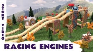 Thomas And Friends Wooden Racing Track Story [upl. by Ventre]