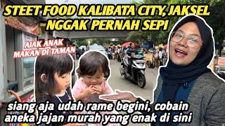 BORONG JAJAN ENAK MURAH DI STREET FOOD KALIBATA CITY JAKARTA SELATAN  STREET FOOD ANAK JAKSEL [upl. by Alake]