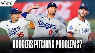 Dodgers ROTATION ISSUES Should Fans Be Worried About October  Baseball BarBCast [upl. by Rollo]