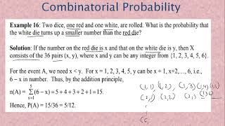 Combinatorial Probability  MCS013 DISCRETE MATHEMATICSBLOCK2 BASIC COMBINATORICS UNIT5 [upl. by Bowlds]