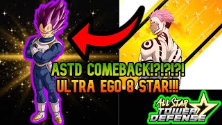 ASTDs COMBACK IS REAL ULTRA EGO COOKING in All Star Tower Defense  Roblox [upl. by Ahsieym]