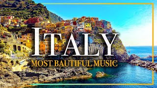 The Best 🇮🇹 Italian Music amp aerial 4K Italy landscapes The most beautiful amp famous🇮🇹songs [upl. by Wilder186]