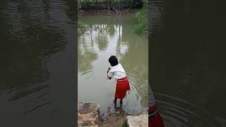 collecting water sample to find zooplankton and phytoplankton nature [upl. by Annoerb]