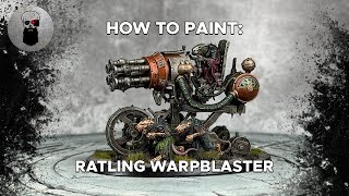 Contrast How to Paint Skaven Ratling Warpblaster [upl. by Nylauqcaj]