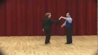 Bronze Slow Foxtrot  Three Step Ballroom Dance Lesson [upl. by Alehcim591]