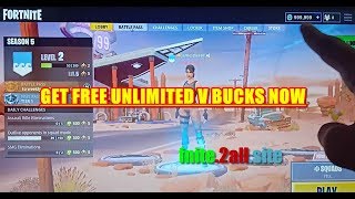 How To Get Free V Bucks  Fortnite Free V Bucks  Fortnite Hack [upl. by Morrill635]