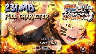 NARUTO Ultimate Ninja STORM HEROES 4 PPSSPP Android Offline Mod Naruto Heroes 3  Gameplay [upl. by Lefty855]