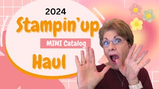 Stampinup January April Mini Catalog Haul and SaleaBration 2024 [upl. by Ynnek]