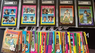 1975 Topps Baseball HOF players vintage cards [upl. by Terrance177]