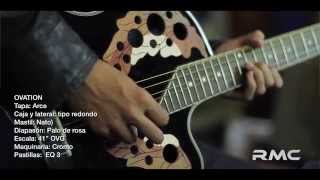 RMC Guitars Guitarra electroacustica tipo Ovation [upl. by Yeung]