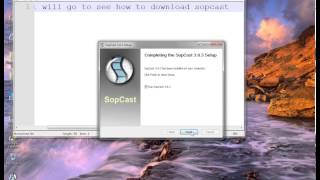 how to download SopCast for free [upl. by Airbmac239]