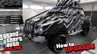 How to UPGRADE the Insurgent PickUp in GTA Online  How to customize Insurgent Pickup Custom [upl. by Damales796]