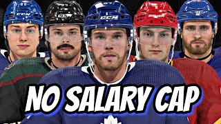 I REMOVED The Salary Cap From The NHL and it Ruined The League [upl. by Runck]