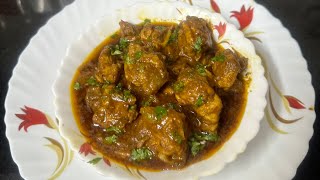 Coriander Chicken Masala Chicken Gravy Simple Chicken Masala [upl. by Aneerhs]