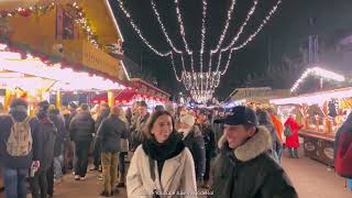 Marché de Noel Strasbourg le plus grand d’Europe Noël à Strasbourg [upl. by Frasch]