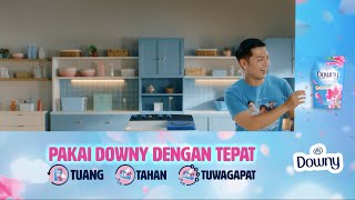 Cara Tepat Pakai Downy Tuang Tahan Downy TuWaGaPat [upl. by Kella]