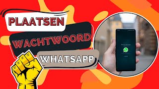 BESCHERM je WhatsApp op een iPhone met een WACHTWOORD  zo Doe je Dat [upl. by Thalia]