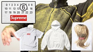 【緊急】衝撃コラボ！Supreme×MM6 Maison Margiela 全アイテムチェック！ [upl. by Ecallaw]