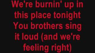 Burnin Up Jonas Brothers Lyrics Video [upl. by Harelda]