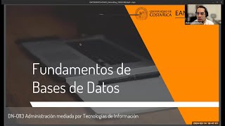 Introducción al curso y a las bases de datos [upl. by Roana849]