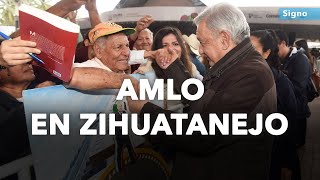 AMLO supervisa Programas del Bienestar en Zihuatanejo Guerrero [upl. by Jacoby]