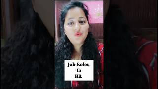 Career in HR  Job Roles in HR careerinhr hrworkshop hr shorts readytogetupdate [upl. by Adnamar]