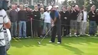 Tiger Woods golf swing  2006 WGC Amex The Grove [upl. by Cressida]