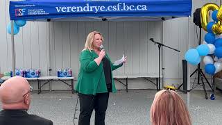 Celebrate École La Vérendryes 50th Anniversary with MLA Kelli Paddon Sept 19 2024 [upl. by Benia651]