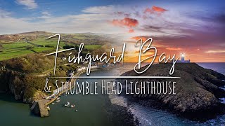 Fishguard Bay amp Strumble Head Lighthouse Pembrokeshire [upl. by Emawk773]