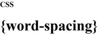 CSS how to word spacing [upl. by Asirrom]