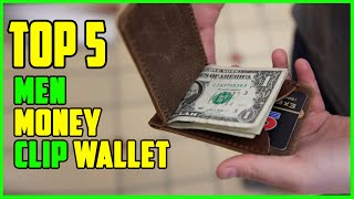 TOP 5 Best Money Clip Wallet for Men 2023 [upl. by Candra]