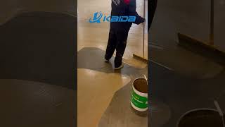 Floor Paint Construction Site Video epoxy [upl. by Maurer]