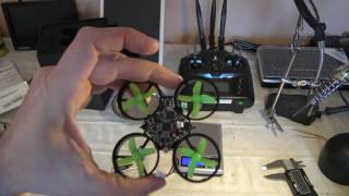 Makerfire Micro FPV unboxing analysis binding and demo flight Courtesy Gearbest [upl. by Aiekal521]