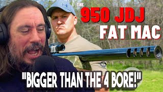 Vet Reacts Bigger Than The 4 BORE  The 950 JDJ FAT MAC The World’s Most Powerful Rifle [upl. by Gertruda]