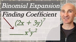 Binomial Expansion Finding Coefficient [upl. by Yenor]