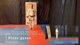 Pinan Godan Shito ryu Shukokai with names of the techniques [upl. by Pedersen]