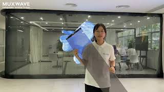 MUXWAVE Holographic Invisible Screen——Product description [upl. by Raamal]