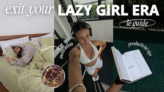 SORTIR DE SA ‘LAZY GIRL ERA’ arrêter de procrastiner se remotiver reprendre sa vie en main… [upl. by Yeslah739]