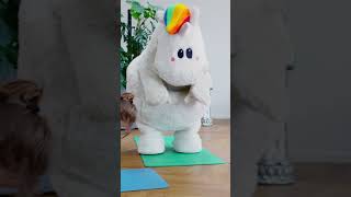 YOGA mit Pummeleinhorn amp kids4yoga 🧘 Nr 04 quotPupspoquot [upl. by Eleen]