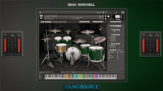 Beau Burchell Signature Series Drums KONTAKT [upl. by Kcerb674]