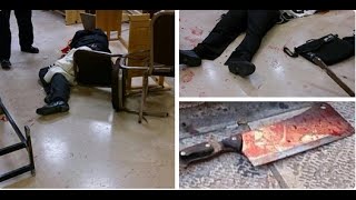 Attaque à la hache et aux couteaux dans une synagogue  4 morts  JERUSALEM [upl. by Taub]