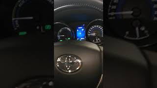 Toyota Auris hybrid Reifendruck reset [upl. by Dominga35]