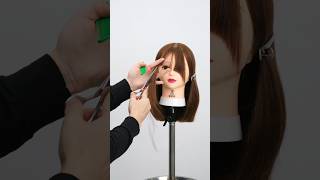 Cut the collarbone hair quickly cuthair hair hairstyle hairdresser shorthair [upl. by Cogn]