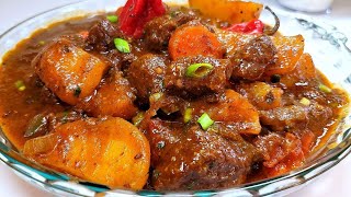 GUYANESE BEEF STEW STEW BEEF recipe [upl. by Adnouqal]